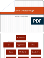 Research Methodology: by Dr. Mustafa Hyder