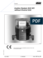 Lubrication System QLS 401 Without Control Unit: User Manual