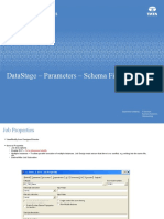 Datastage - Parameters - Schema Files