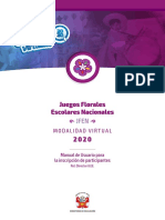 Manual de Usuarios Juegos Florales Director 2020