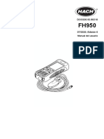 Medidor de Flujo Portatil FH950