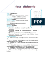 Proiect Matematica cl3