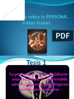 Diez Tesis Sobre La PERSONA