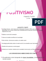 POSITIVISMO - Augusto Comte