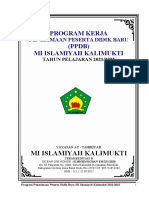 Program PPDB Mi Islamiyah Kalimukti 2021-2022