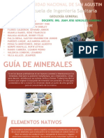 Práctica 1 - Guía de Minerales - Grupo 1