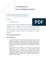 Reumen.- Principales tendencias tecnológicas estratégicas para 2021