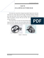 Bab VII. Helical Bevel Dan Worm Gear (Bagian 2)