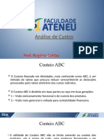 Aula 5 Análise de Custos