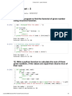 Practical Set 3 - Jupyter Notebook Functions Fibonacci Series