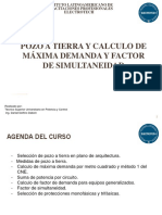 Pozo A Tierra y Calculo de Máxima Demanda y Factor de Simultaneidad