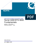 Nortel GSM BTS 9000 Fundamentals: Global System For Mobile Communications (GSM)