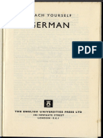 (Teach Yourself Books) Sir John Adams, Sydney W. Wells, Edward Stanley Jenkins - Teach Yourself German-English Universities Press (1938 (1964) )