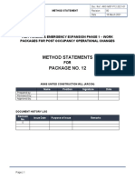 Method Statement Package 12