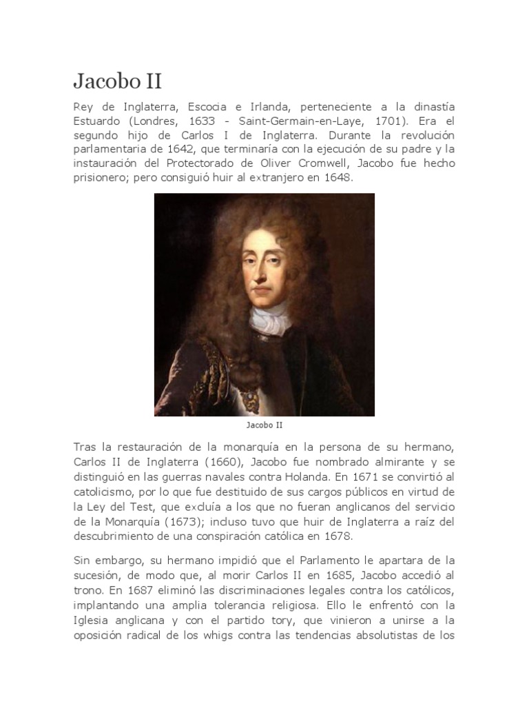 Jacobo II PDF