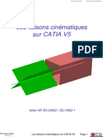 Les liaisons cinématiques sur CATIA V5