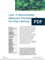 Loihi: A Neuromorphic Manycore Processor With On-Chip Learning