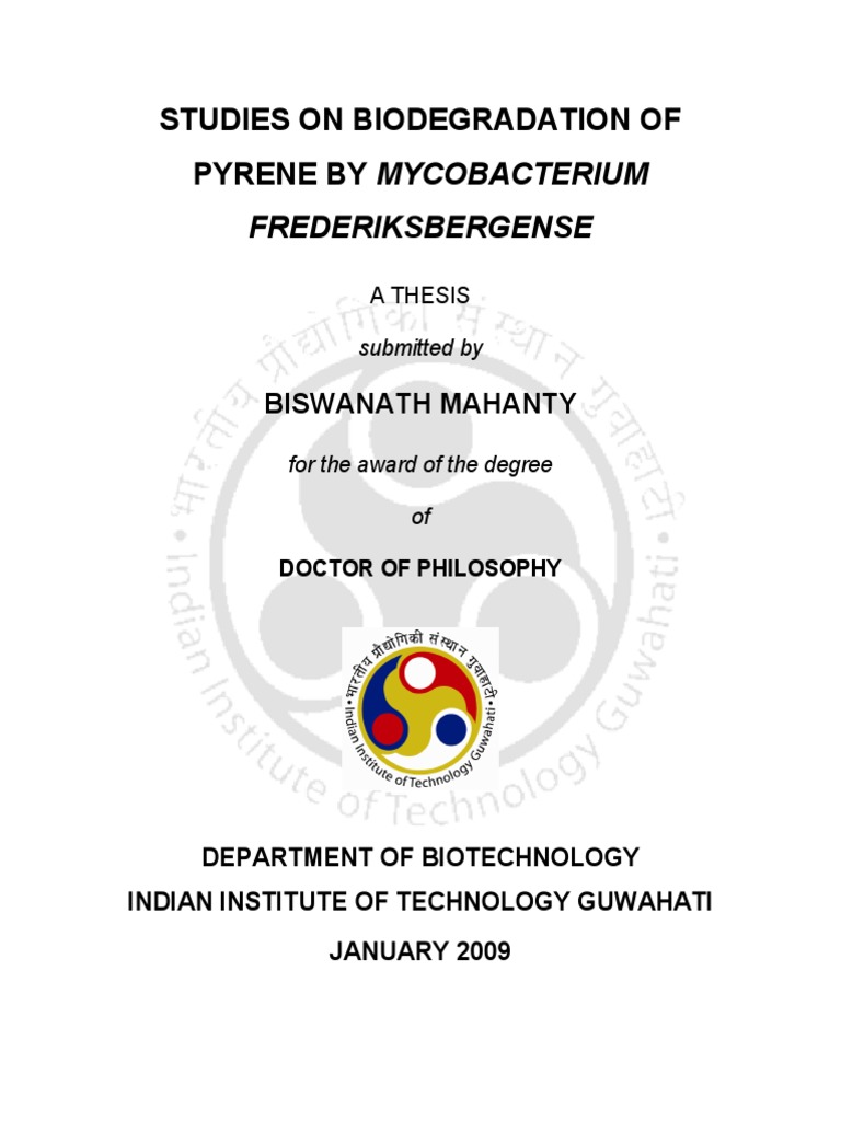 thesis on hydrocarbon