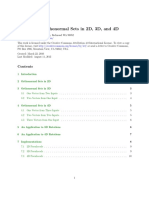 Computing Orthonormal Sets in 2D, 3D, and 4D