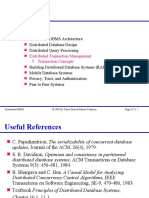 Outline: Background Distributed DBMS Architecture Distributed Database Design Distributed Query Processing