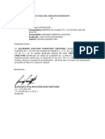 Oficio Solicitud Impulso Procesal