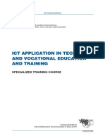 Ict Application in Technical and Vocational Education and Training