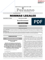 Decreto de Urgencia Que Establece Medidas Extraordinarias Pa Decreto de Urgencia n 052 2020 1866033 1