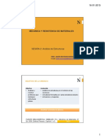 Análisis de estructuras planas y espaciales