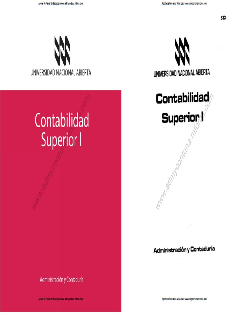 633 Contabilidad Superior I Pdf