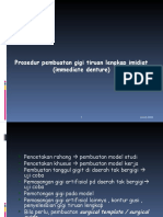 Lec 8 - Cara Pembuatan Gigi Tiruan Immediate