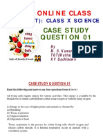 Science X Case Study Question 01
