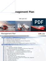 Management Plan: 28th April 2017