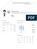 Phase Test 5 JEE MAIN Result Analysis