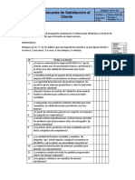 Encuestas de Satisfacción A Sus Clientes