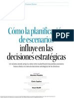 Planificacion de Escenarios