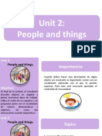 Unit 2: People and Things