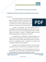 DOENÇA GORDUROSA HEPÁTICA Protocolo Da Divisão de Gastroenterologia - 2017