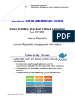 Docker container virtualization
