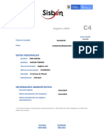 SISBEN - Consulta de Clasificación