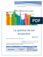 La Quimica de Los Productos M 15