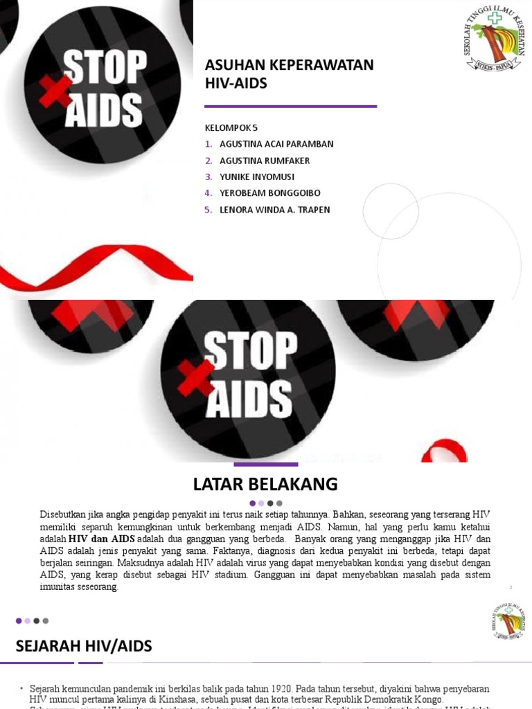 Asuhan Keperawatan Hiv Aids | PDF
