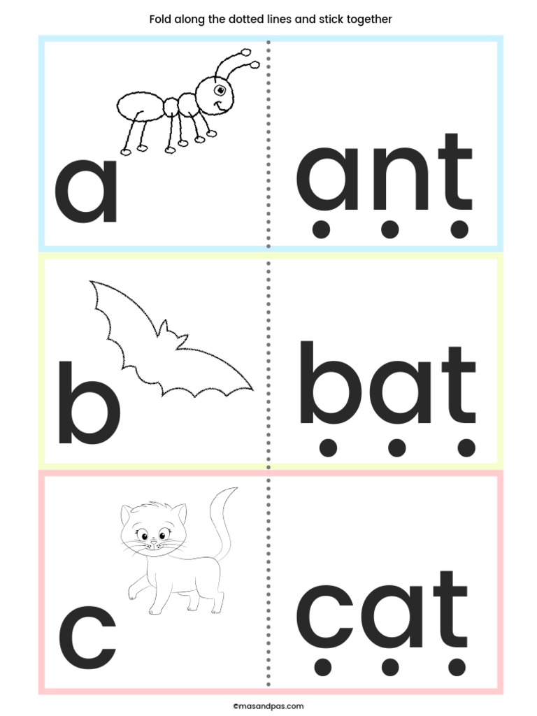 Phonics Cards - PDF Printable | PDF