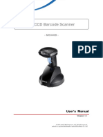 BT CCD Barcode Scanner: User's Manual