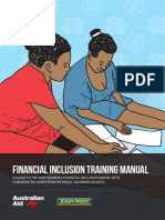 Financial Inclusion Training Manual