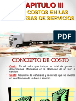 Costos de Servicios