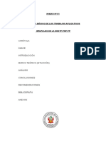 Esquema Basico de Los Trabajos Aplicativos