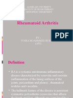 Rheumatoid Arthritis PT