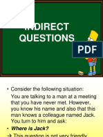 Indirect Questions Rules 1