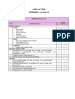 Daftar Tilik Pemeriksaan Dalam