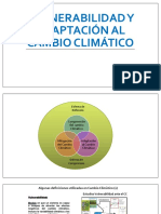 Vulnerabilidad y Adaptaci+ N Al Cambio Clim+ítico